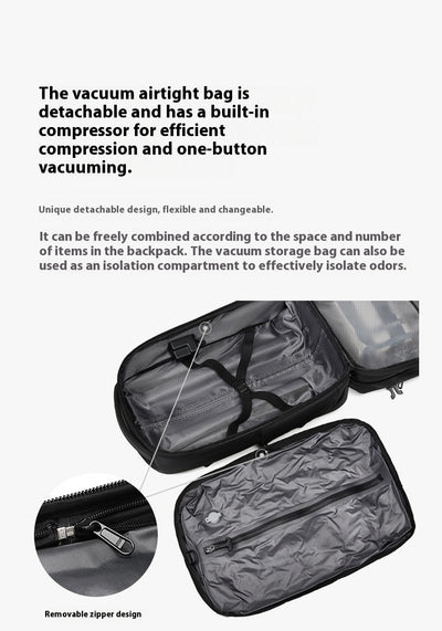 Mochila Trolley Expandible de Gran Capacidad para Viajes de Negocios - Image 36