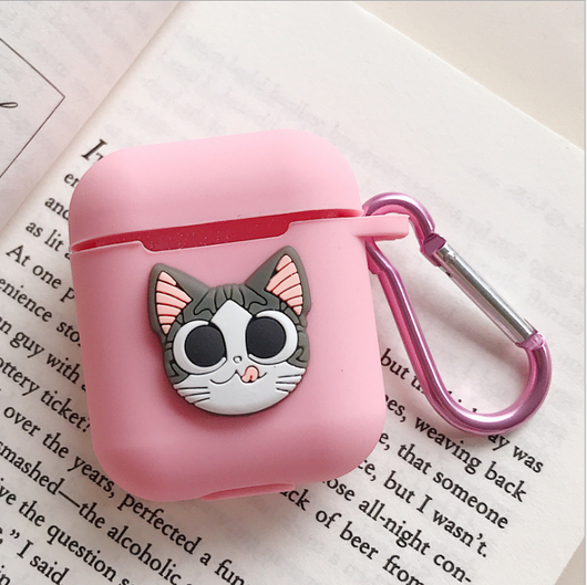 Funda Protectora para AirPods con Diseño Kawaii - Carcasa Silicona Antigoipes Estilo Coreano Japonés - Image 33