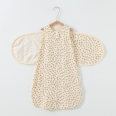Saco de Dormir Bebé Algodón Gasa 4 Capas con Faja Antisobresaltos - Image 8