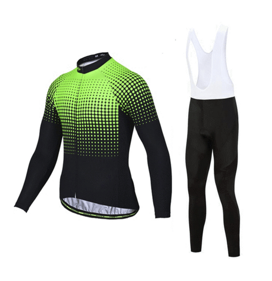 Kit Manga Larga Verde Neón