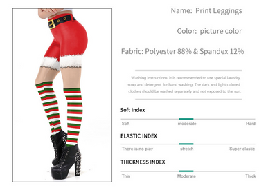 Leggings Navideños Cómodos y Elegantes - Image 7