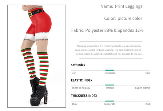 Leggings Navideños Cómodos y Elegantes - Image 7