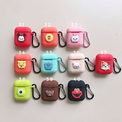 Funda Protectora para AirPods con Diseño Kawaii - Carcasa Silicona Antigoipes Estilo Coreano Japonés - Image 2