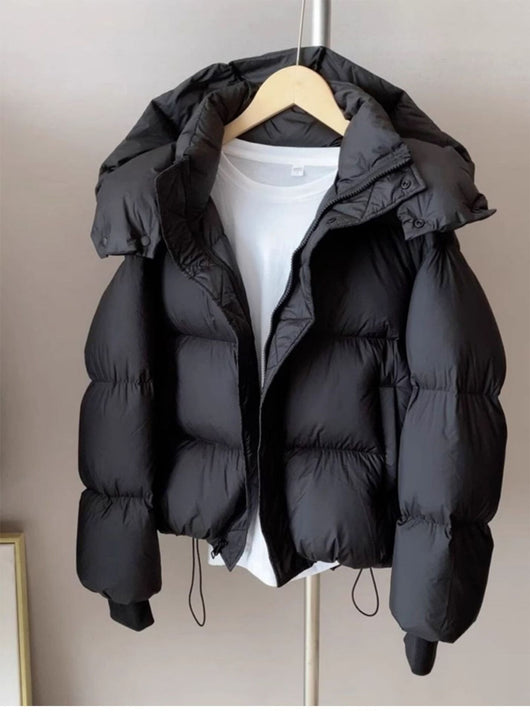 Chaqueta Acolchada Suelta Estilo Coreano en Algodón - Image 14