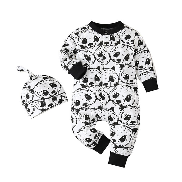 Mameluco Panda Infantil Estampado - Image 13