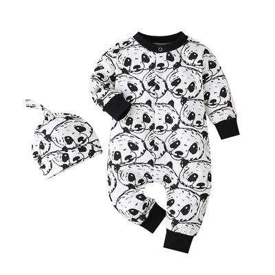 Mameluco Panda Infantil Estampado - Image 13