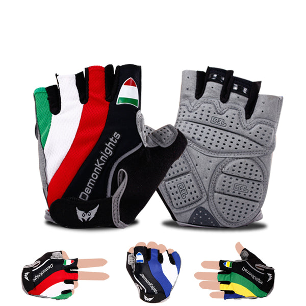 Guantes de Verano Mitad Dedo para Ciclismo y Motociclismo