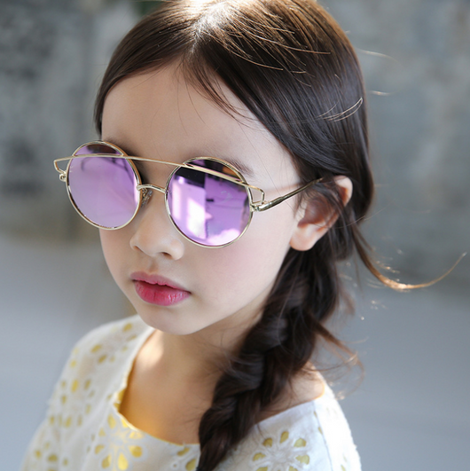Gafas de Sol Infantiles F078 con Protección UV400 y Lentes Espejadas - Image 2