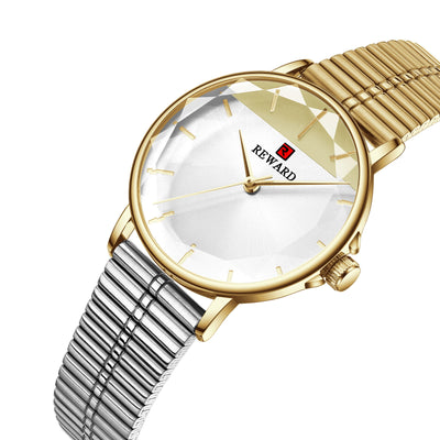 Reloj de Pulsera para Mujer Personality Tide - Resistente al Agua con Cristal Floral - Image 4
