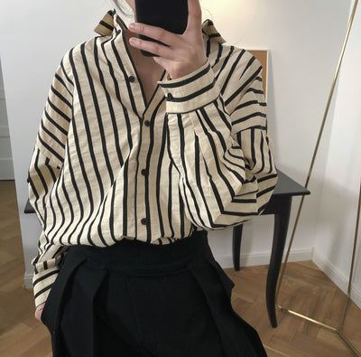 Camisa Vintage a Rayas Court - Image 3