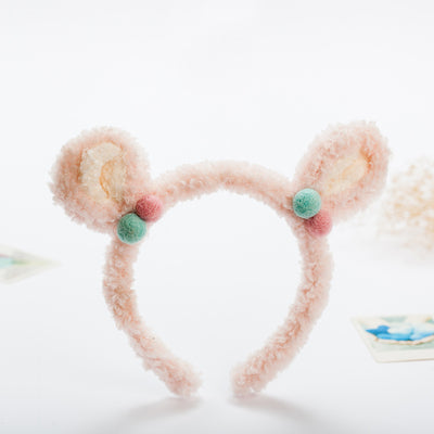 Diadema con orejas de peluche - Image 6