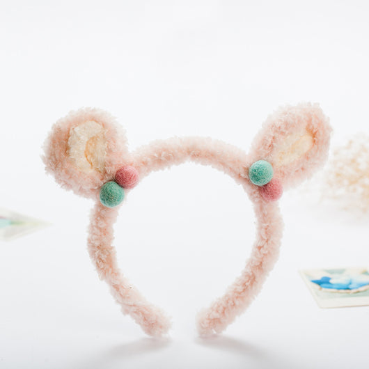 Diadema con orejas de peluche - Image 6