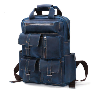 Bolsa de Cuero Crazy Horse Retro para Hombre - Image 11