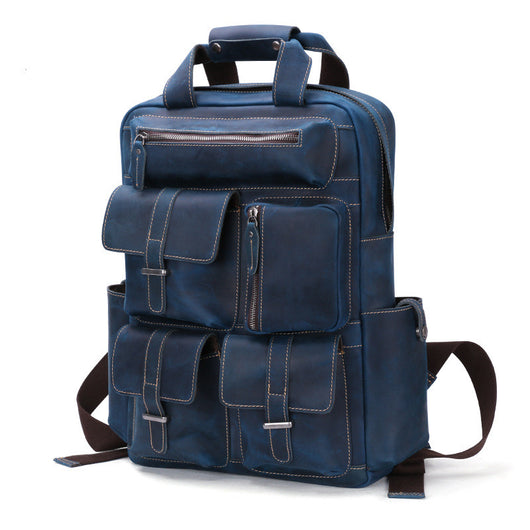 Bolsa de Cuero Crazy Horse Retro para Hombre - Image 11