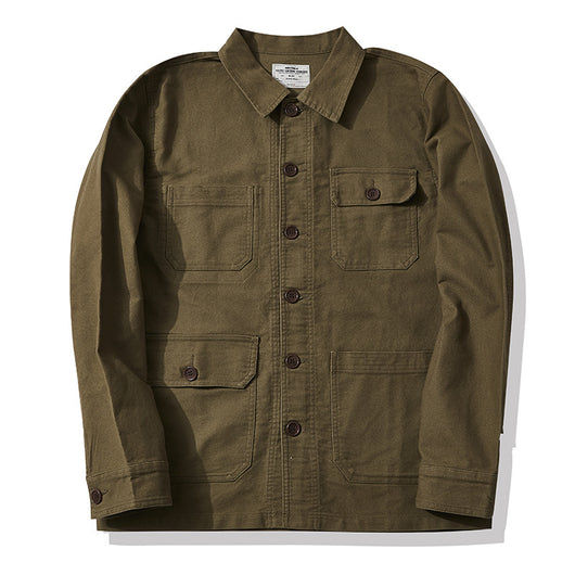 Chaqueta de Trabajo Francesa Multipocket para Hombre - Image 19