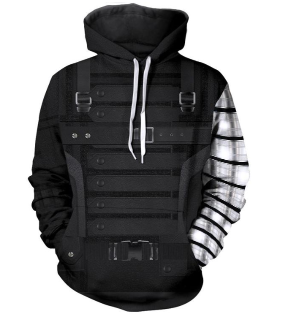 Suéter 3D Soldado de Invierno - Colección Vengadores Serie Especial