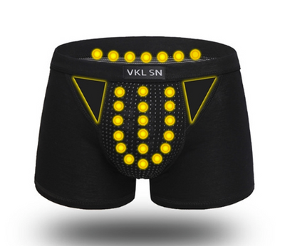 Calzoncillos bóxer respirable con terapia magnética para hombre - Image 4