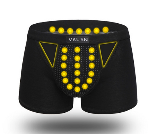 Calzoncillos bóxer respirable con terapia magnética para hombre - Image 4
