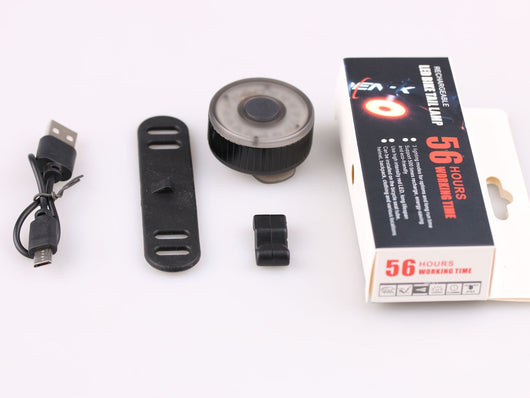 Luz Delantera Multifunción 4 en 1 para Bicicleta con Linterna, Bocina, Power Bank y Soporte - Image 3