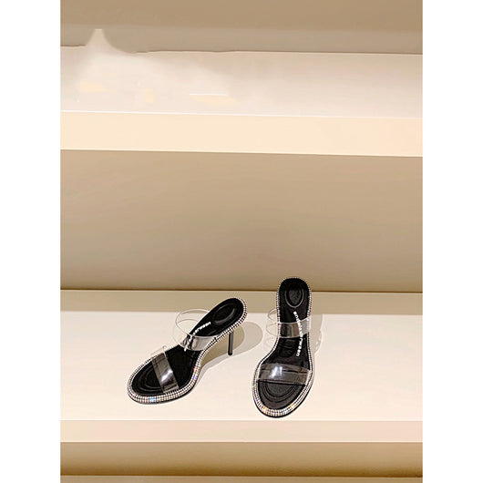 Tacones Altos Negros de Personalidad para Mujer - Image 8