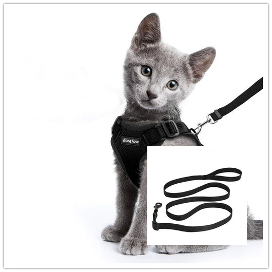Arnés de Chaleco para Gato a Prueba de Escape con Adaptador de Cinturón de Seguridad - Image 5