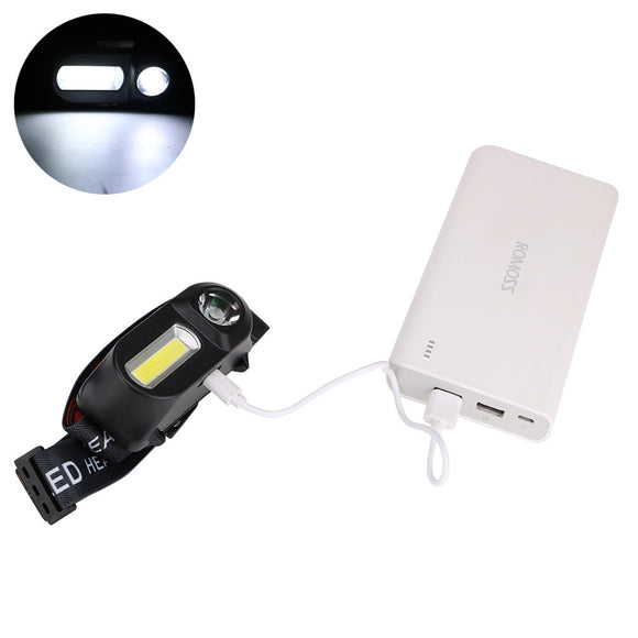 Linterna Frontal LED para Camping y Pesca