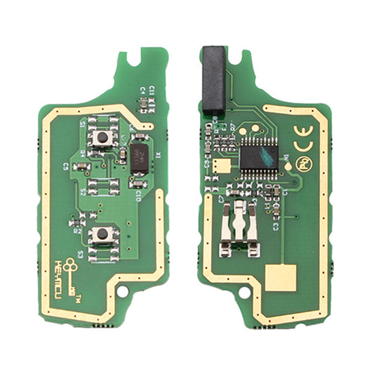 Llave Control Remoto Plegable Peugeot Citroën 0523 - Image 2