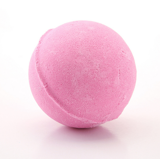 A single, round, light green bath bomb with a slightly textured surface, ready for a relaxing bath. - Image 8