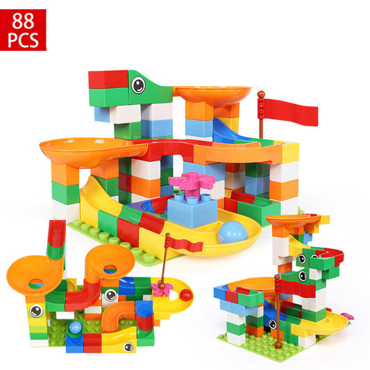 Bloques de Construcción con Pistas Modulares