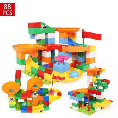 Bloques de Construcción con Pistas Modulares