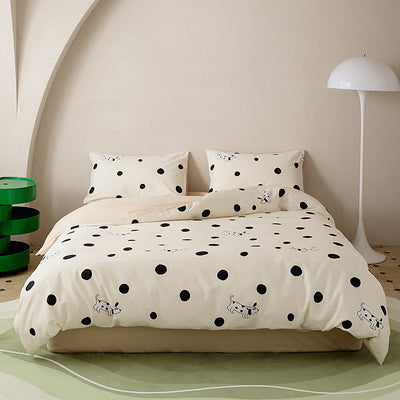 Juego de Cama 4 Piezas 100% Algodón con Estampado - Image 11