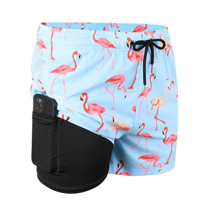 Traje de Baño Hombre Doble Capa Anti-Transparencia Talla XL - Image 25