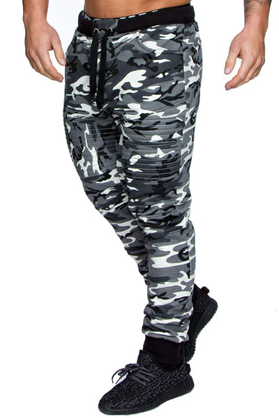 Pantalones Deportivos Casuales con Rayas Hip-Hop para Hombre - Image 17