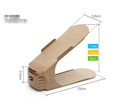 Organizador Doble de Zapatos con Soporte Ajustable para Armario - Image 8