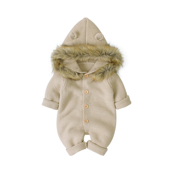 Enterizo Tejido con Capucha para Niños - Image 16