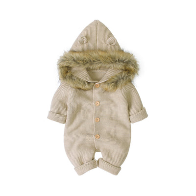Enterizo Tejido con Capucha para Niños - Image 16