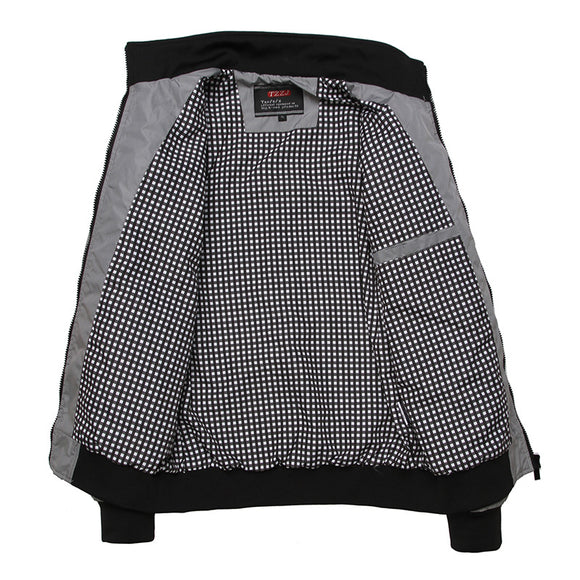 Abrigo Casual Ejecutivo para Hombre Talla Grande - Chaqueta Cortavientos Suelta y Cómoda