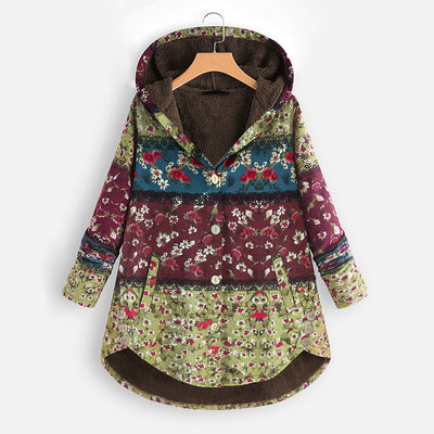 Sudadera con Capucha de Lino y Algodón Cálida - Image 15