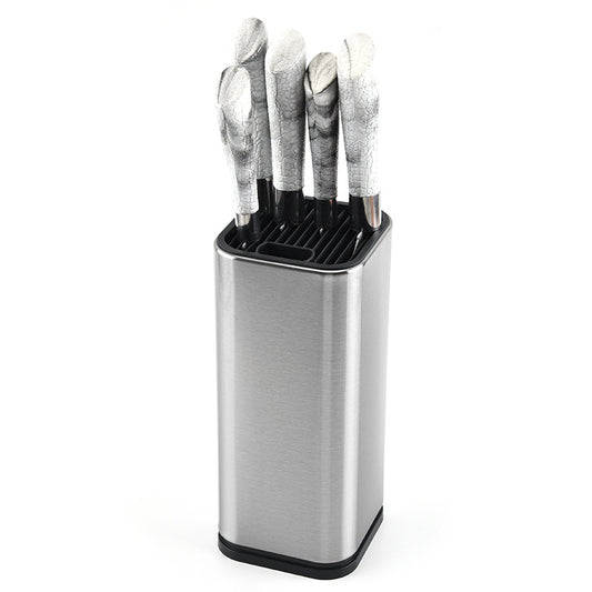 Organizador Multifuncional de Acero Inoxidable para Utensilios
