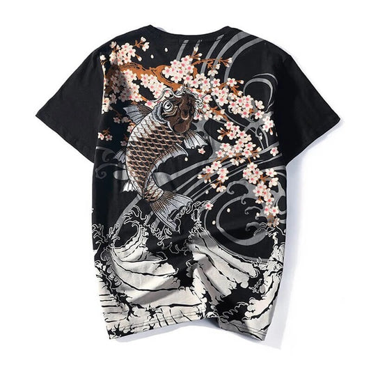 Playera con Carpa Bordada