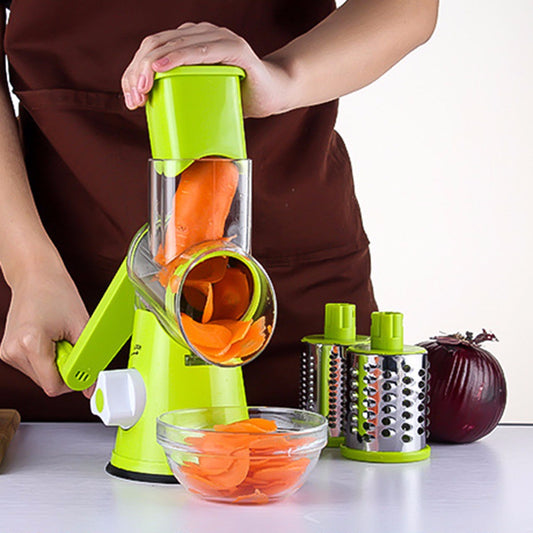 Mandolina Multifunción para Verduras - Cortador de Papas, Zanahorias y Queso