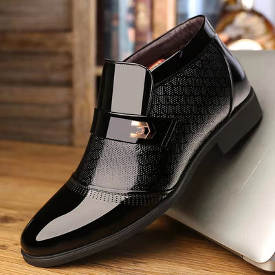 Zapatos Ejecutivos Altos de Algodón con Forro Cálido y Terciopelo - Image 10