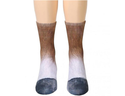 Calcetines Largos Unisex con Diseño de Garras de Gato 3D - Image 6