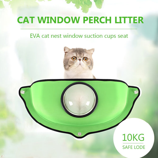 Hamaca de Ventana para Gatos con Ventosas