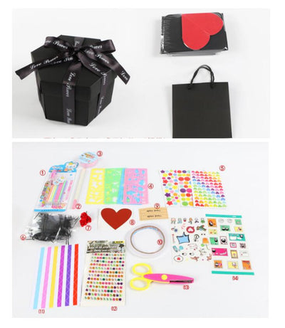 Álbum de Fotos Explosivo DIY - Caja Sorpresa Personalizada para Regalos Especiales - Image 8