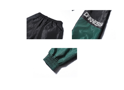 Pantalones Hip Hop Japoneses Otoño con Costuras de Color y Estampado de Letras - Image 8
