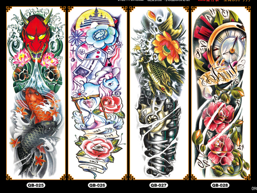 Manga Completa Tatuaje Temporal Impermeable Serie QB - Image 24