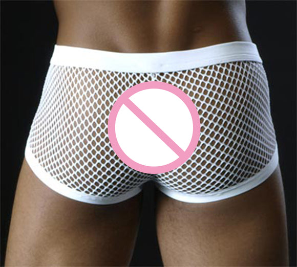 Bóxers Transparentes para Hombre - Diseño Sensual de Malla
