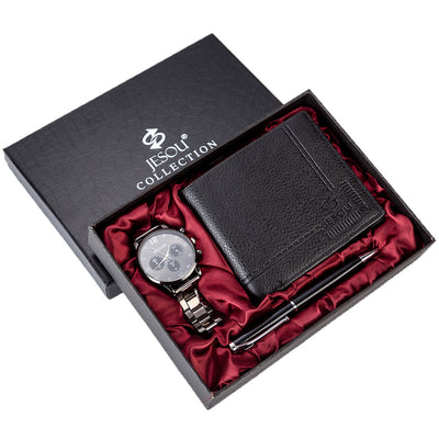 Estuche de Regalo Premium: Reloj, Billetera y Bolígrafo - Image 6