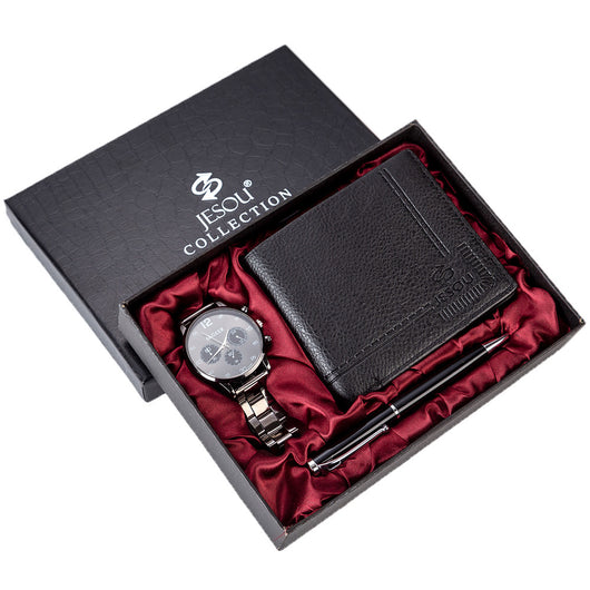 Estuche de Regalo Premium: Reloj, Billetera y Bolígrafo - Image 6
